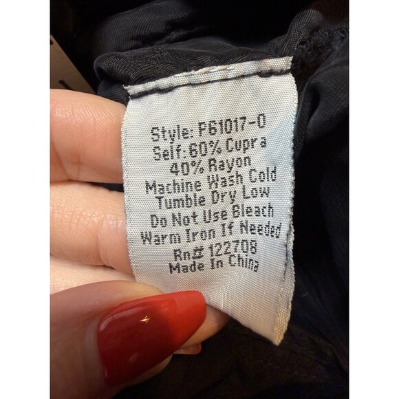 Johnny Was Pete & Greta Lightweight Cargo Pants Women’s Sz 4 Black With Belt - Picture 13 of 15